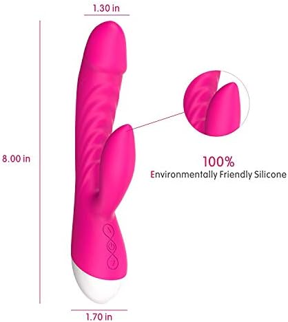 Personal Cordless Rotating Wand by Waterproof + Thrusting Great for Therapeutic M-assage and R-abbit 12 Vibration Patterns