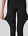 Natural Feelings High Waisted Leggings for Women Ultra Soft Stretch Opaque Slim Tights Black