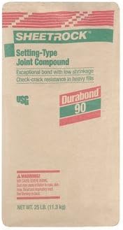 U S GYPSUM 381630 Sheetrock Setting-Type 85-130 Min 90 Joint Compound, 25 lb by U S GYPSUM