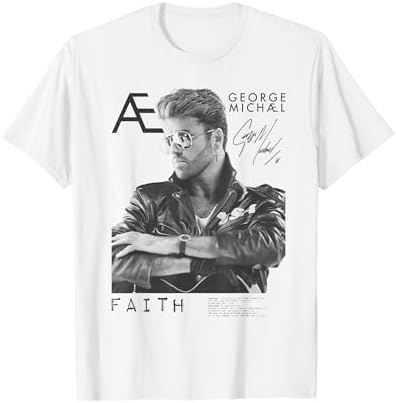 Amazon.com: George Michael Faith Tour T-Shirt : Clothing, Shoes