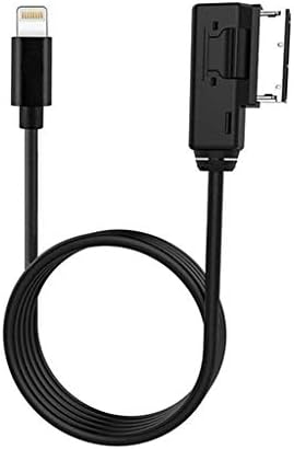 Akiimy Car Aux Cord Music Interface Audio Adapter Car AMI AUX Cable Compatible with Phone Xs Max/XR/8 Plus for Select Mercedes Benz Models with AMI Interface (5ft)
