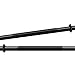 Leader Accessories Kayak Paddle Aluminum Shaft PP Blade Yellow 87 inches for Kayaking Boating