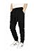 URBANJ MEN'S BLACK CARGO TWILL JOGGER PANTS