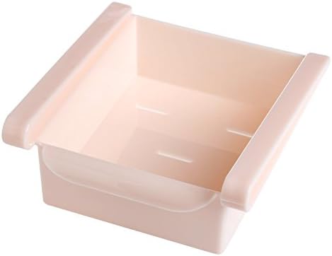 Refrigerator Organizer Drawers, Storage Bins for Kitchen, Pantry, Freezer, Egg Holder, Fridge Spacer Shelf with Lid