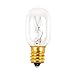SINGER 02055 High Intensity Longer-Life Screw-in Light Bulb, 15w/120v, Clear,