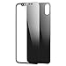 iPhone X Screen Protector, KuGi [ Front & Back Glass film suit ] Ultra-thin Toughened 9H Hardness HD Clear & Premium Full coverage Tempered Glass Screen protector for iphone x edition. (Black)