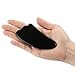 Jovivi Gua Sha Scraping Massage Tool, Natural Black Obsidian Triangle-Shape Guasha Board Traditional Scraper Tool for Body Spa Skinthumb 1