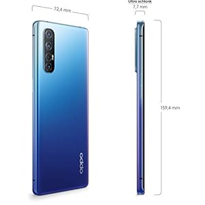 OPPO Find X2 Neo - Smartphone 256GB, 12GB RAM, Single Sim, Starry Blue - immagine 5