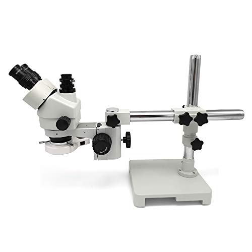 1 Trinocular+Microscope+Wide+Field+Eyepieces+Single+Arm