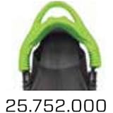 SCUBAPRO Go Bungee Fin Strap, Mini, 3XS - 2SX, Green