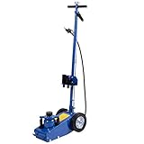 Goplus 22 Ton Air Hydraulic Floor Jack Truck Lift Jacks Service Repair Lifting Tool with Wheels