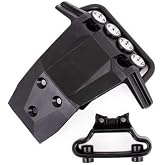 Traxxas 6736X Front Bumper for Rustler 4x4 VXL with Light Kit