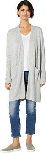 Splendid Cardigan da Donna in Misto Cashmere, Grigio Erica, S