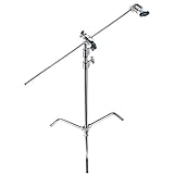 Avenger A2033FKIT Steel 40-Inch C-Stand with Grip Kit (Chrome)