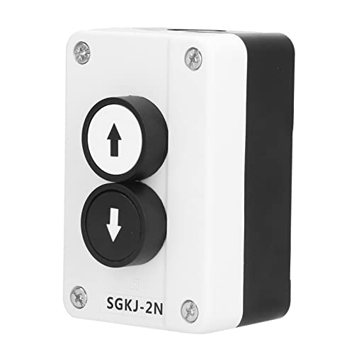 Machine Push Button Switch SGKJ-2N Waterproof Button Box Push Button Station Up and Down Rolling Door Truck Lift Switch for Rolling Door Control