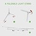 VIVOSUN T5 4 Feet Foldable Grow Light Stand Rack for Plant Growing (Stand, No Bulb Included)
