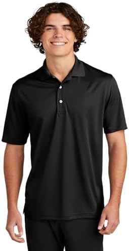SPORT-TEK Unisex Dri-Mesh Polo | Short Sleeve Collared Shirt for