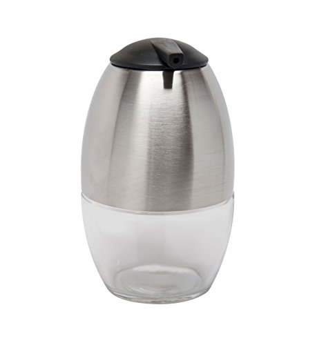 8 Piece Coffee Set w Spoon Creamer Sugar Set Restaurant Supplies Stainless Steel Dispenser Pitcher Sugar Spice Jars - Thumbnail 5