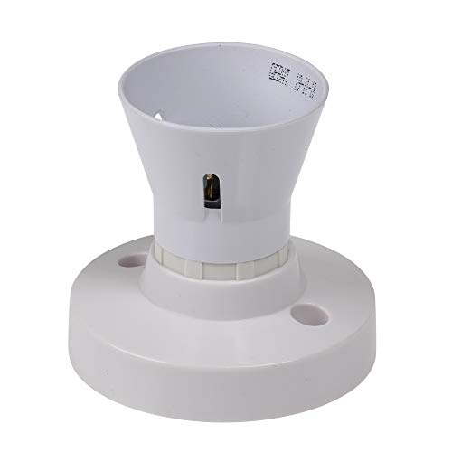 Schneider Electric Exclusive White Moulded - Batten Lamp Holder, Pre-wired, 3 Terminal, Straight, Bayonet Bulb Base, 150W, GEBAT, White, Pack of 10