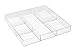 Whitmor 6-Section Clear Drawer Organizer primary
