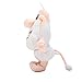 LuLezon Russian Cartoon White Pig Cooper Plush Toys Soft Stuffed Doll 35cm