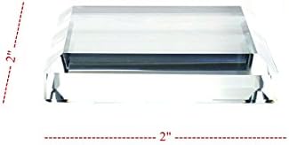 2" Riser Square, Crystal Florida Crystal Riser for Your Crystal Figurines and Other Valuable Collectibles