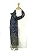 PASKMLNA Reversible Paisley Pashmina Shawl Wrap Elegant Colors (#14Light Navy)…