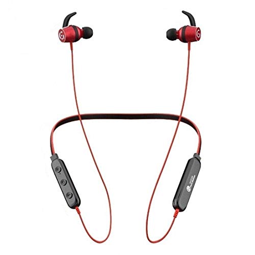 Matlek Fast Charging Bluetooth Earphones Neckband Sweat Proof For