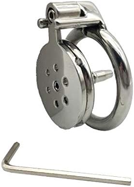 Bondage Masters Nano Chastity Micro Chastity Device, Silver