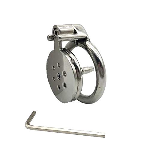 Bondage Masters Nano Chastity Micro Chastity Device, Silver
