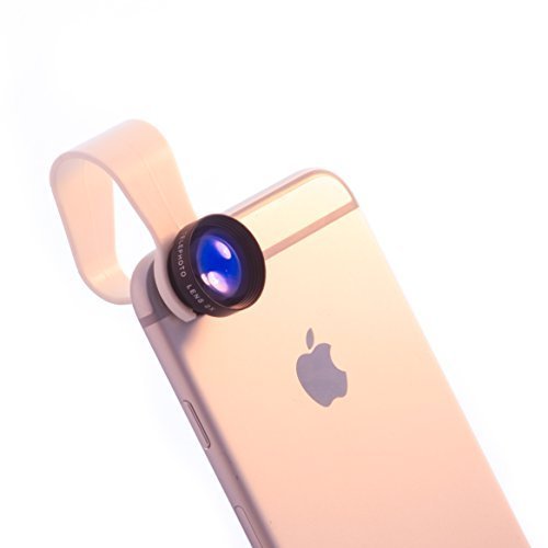 iPhone Lens 2x Zoom by Pocket Lens - Pro 60mm Telephoto Lens - 2X More Vision - Optic Lens Works With Iphone 6/5/5S/4/Ipad/Samsung/Android and more - Alternative to Olloclip - Comes with bag iPhone Lens 2x Zoom by Pocket Lens - Pro 60mm Telephoto Lens - 2X More Vision - Optic Lens Works With Iphone 6/5/5S/4/Ipad/Samsung/Android and more - Alternative to Olloclip - Comes with bag