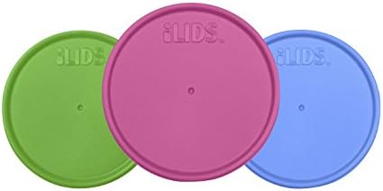 Mason Jar Storage Lid, Regular Mouth, Whimsy, Pack of 3