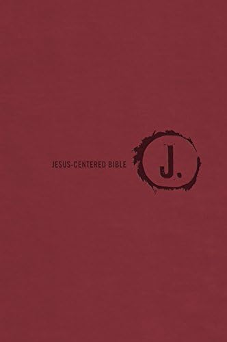 NLT Jesus-Centered Bible, Cranberry