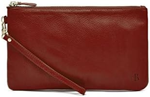 Mighty Purse Wristlet – Smartphone Charging Wristlet for iPhones and Android Phones - Genuine Leather Wristlet with Rechargeable Battery