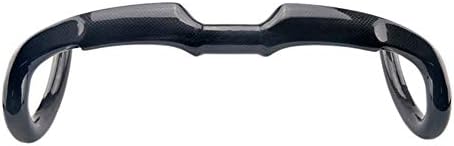 Alfa Pasca Aero Bars for Road Bike Carbon Road Bike Handlebar Carbon Fiber Drop Bars Lightweight 31.8 Black UD Glossy/Matte 400/420/440mm