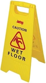 JANTEX Wet Floor Safety Sign Notice Plaque Poster 6325 view 3