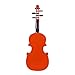 Yamix Wooden Toy Violin for Kids Mini Music Violin Wonderful Musical Instrument Toy for Kids with Bow - Dark Brown