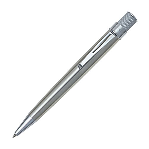 Retro 51 Tornado Rollerball and Mechanical Pencil Set, Stainless (VRS-1315)