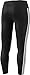 adidas Women's Athletics Essentials 3-Stripes Tights, Black/White, Medium