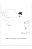 Humorous Greeting Card (UKG9133) - Well, Let's Stop Arguing - We're Both Here Now - The New Yorker