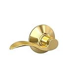 Schlage F10 V ACC 605 Accent Door Lever, Hall