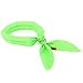 Eutuxia New 2019 Cooling Scarf. Wrap a Soaked Tie Around Neck or Head to Instantly Chill Out. Crystal Polymer Technology Keeps Cool & Reusable. for Summer, Outdoor Activities & Sports. [Light Green]