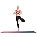 Aimerday Non Slip Yoga Mat Eco Friendly TPE Exercise Mat Premium Print 1/4 Inch Thick High Density Lightweight Pilates Mat with Carrying Strap for Floor Workout, Fitness & Hot Yoga 72