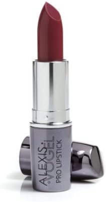 Professional Quality Lipstick - Alexis Vogel Pro Lipstick - Long Lasting, High Pigment, Moisturizing - Temptress Color - Created by Celebrity Makeup Artist