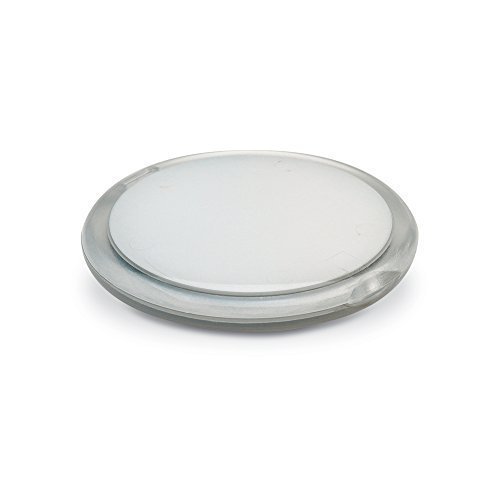 eBuyGB Pack of 10 Ladies Handbag Cosmetic Double Sided Magnifying Compact Vanity Make Up Mirror (Transparent)
