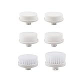 PIXNOR 6 Pieces Replacement Brush Heads for P2016 P2017 Facial Brush