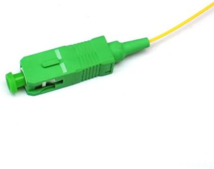 5 Piece/Lot 5 Meter SC APC SM Single Mode 9/125 Fiber Optic Pigtail Simplex
