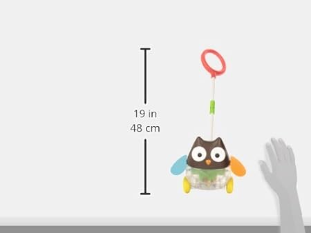 skip hop owl push toy