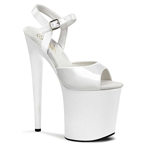 white high platform shoes