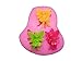 3 Small Fairy Wizard Angel Silicone Candy Chocolate Clay Gumpaste Sugar Craft Fondant Mold Cake Decorating Molds